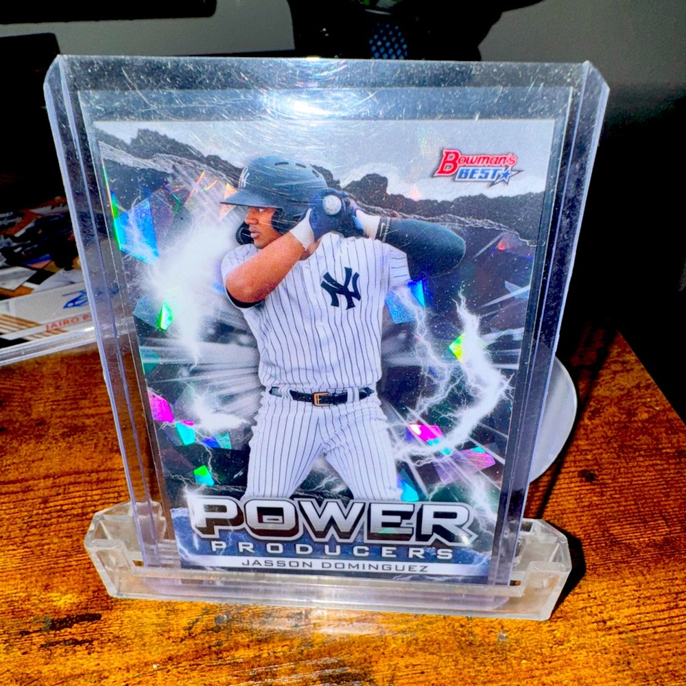 Julio Dominguez Topps “Glass Refractor” Power Producer 2020